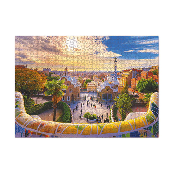 Dodo Puzzle ''Park Guell In Barcelona, Spain'' 1000Pcs