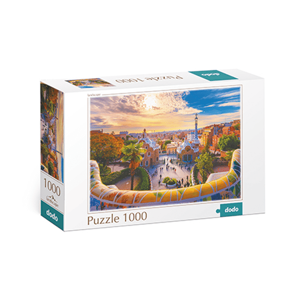 Dodo Puzzle ''Park Guell In Barcelona, Spain'' 1000Pcs