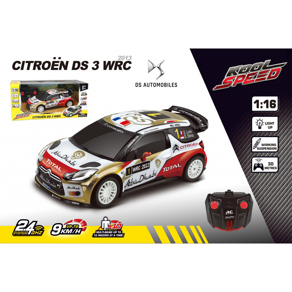 DynatechDynatech Dynatech RC - Rally Official WRC 1:16 (PVC) - Citroen DS 3 WRCpapell.gr