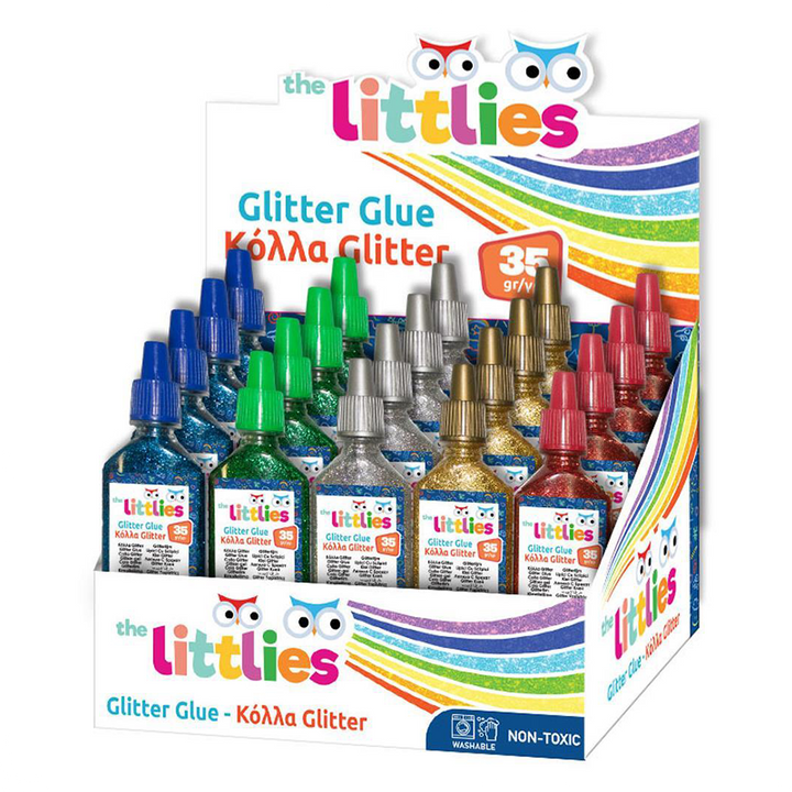 THE LITTLIESThe Littlies Κολλά Glitter 35 gr 5 Χρώματα 1Τμχpapell.gr