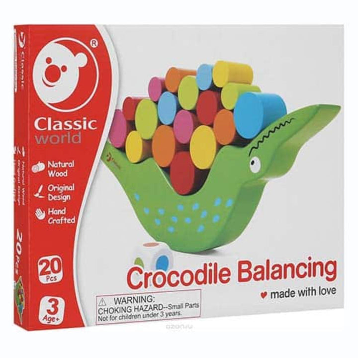 Classic World Crocodile Balancing – Παιχνιδι Ισορροπιας Cl3523