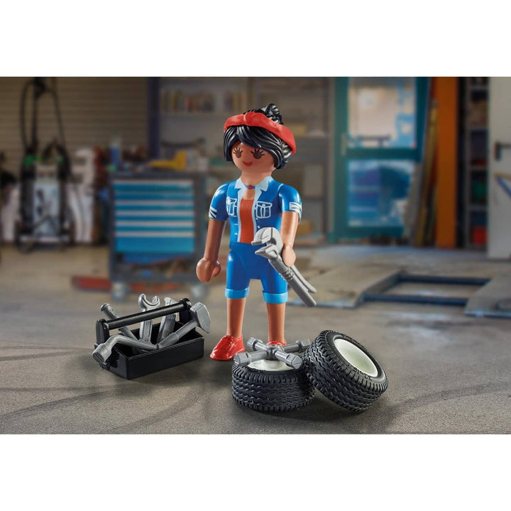 71164 Playmobil Special Plus Μηχανικος Αυτοκινητων