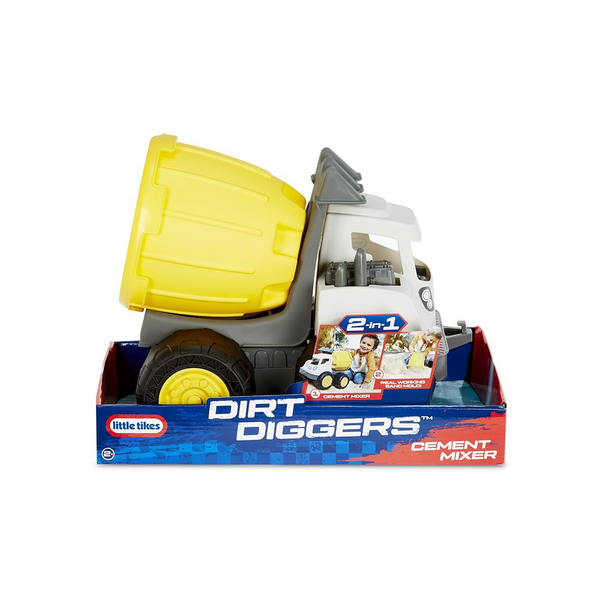 Little Tikes Tikes My Fisrt Car: Dirt Diggers Οχήματα 2 Σε 1 Cement Mixer