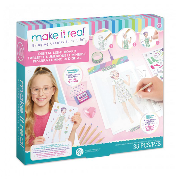 Make It Real  Fashion Sketchbook  Digital Light Board