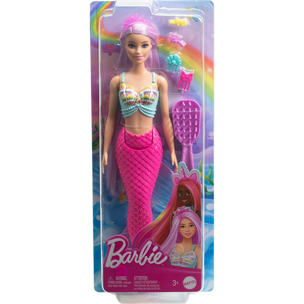 Mattel Barbie A Touch Of Magic Γοργόνα Μακρiα Μαλλιά