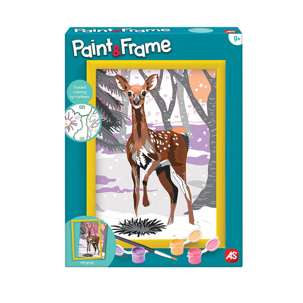 Paint & Frame Ζωγραφίζω Με Αριθμούς Snow Deer