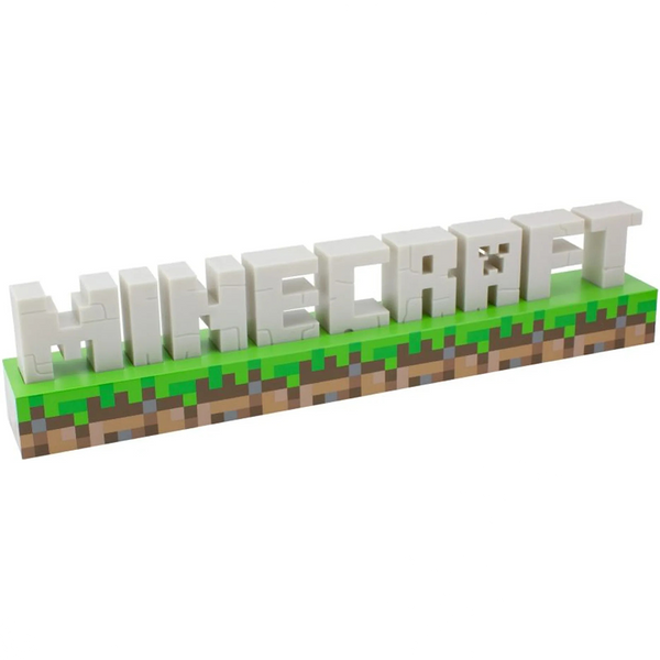 Paladone Παιδικό Διακοσμητικό Φωτιστικό Minecraft Logo Light