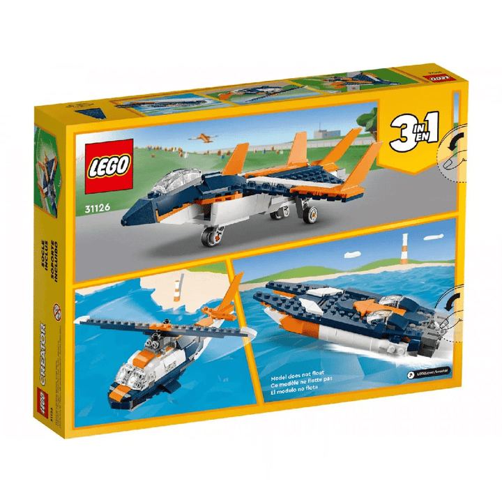 31126 Lego Creator Υπερηχητικο Τζετ