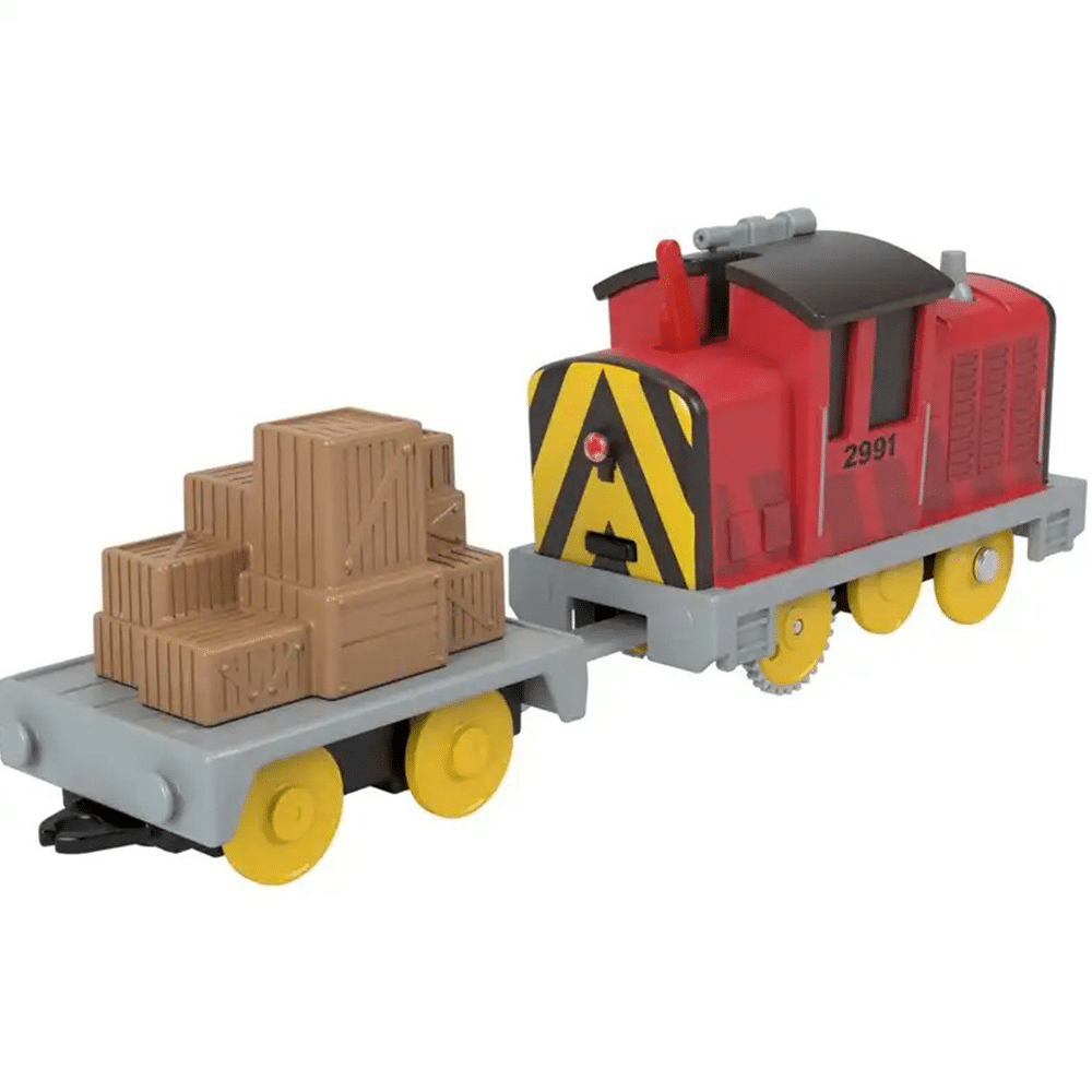 Fisher Price Thomas &Amp; Friends Μηχανοκινητα Τρενα Με Βαγονι Salty Selly