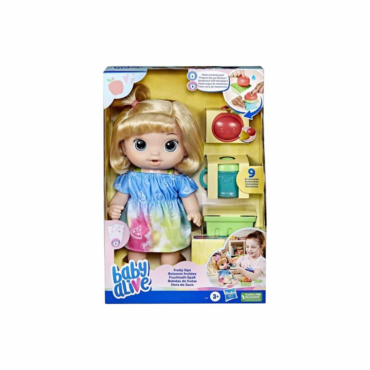 Hasbro Baby Alive Fruity Sips Apple Blonde