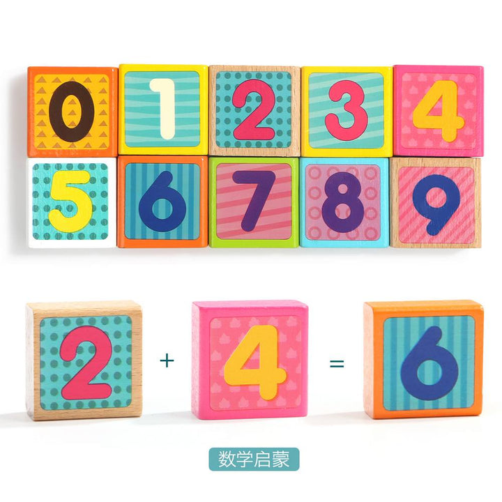 Top Bright Animal Blocks 50 τμχ