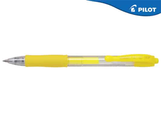 Pilot Στυλο G-2 0.7Mm Neon Κιτρινο