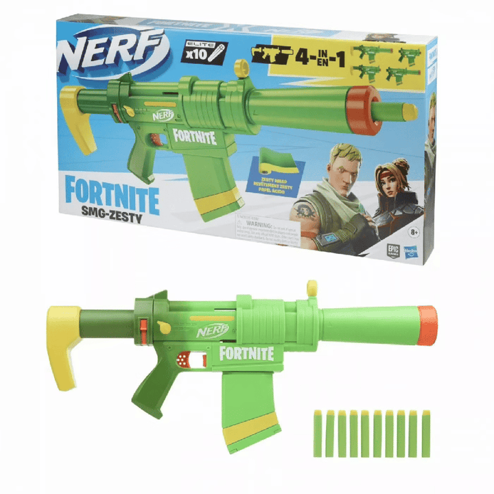 Hasbro Nerf Fortnite Smg Zesty