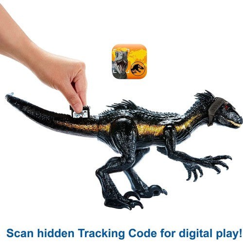 Mattel Jurassic World Track N Attack Indoraptor Με Φωτα, Ηχους Kαι Λειτουργιες Επιθεσης