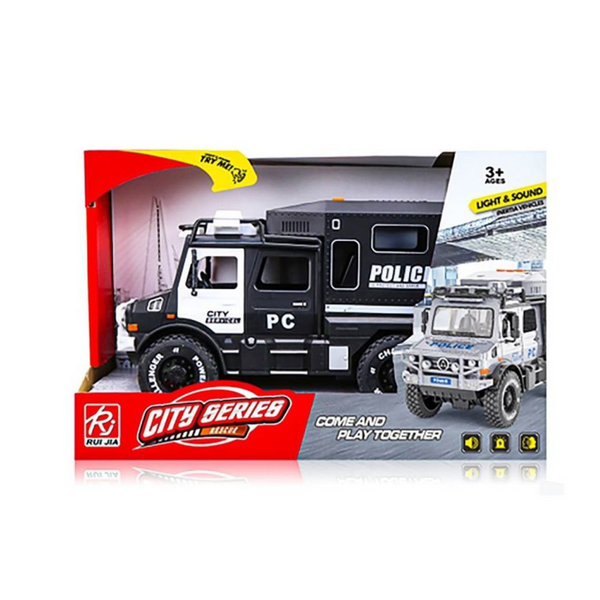 MARTIN TOYSFriction Αστυνομικό Jeep 1:14 Με Φώτα Και Ήχουςpapell.gr