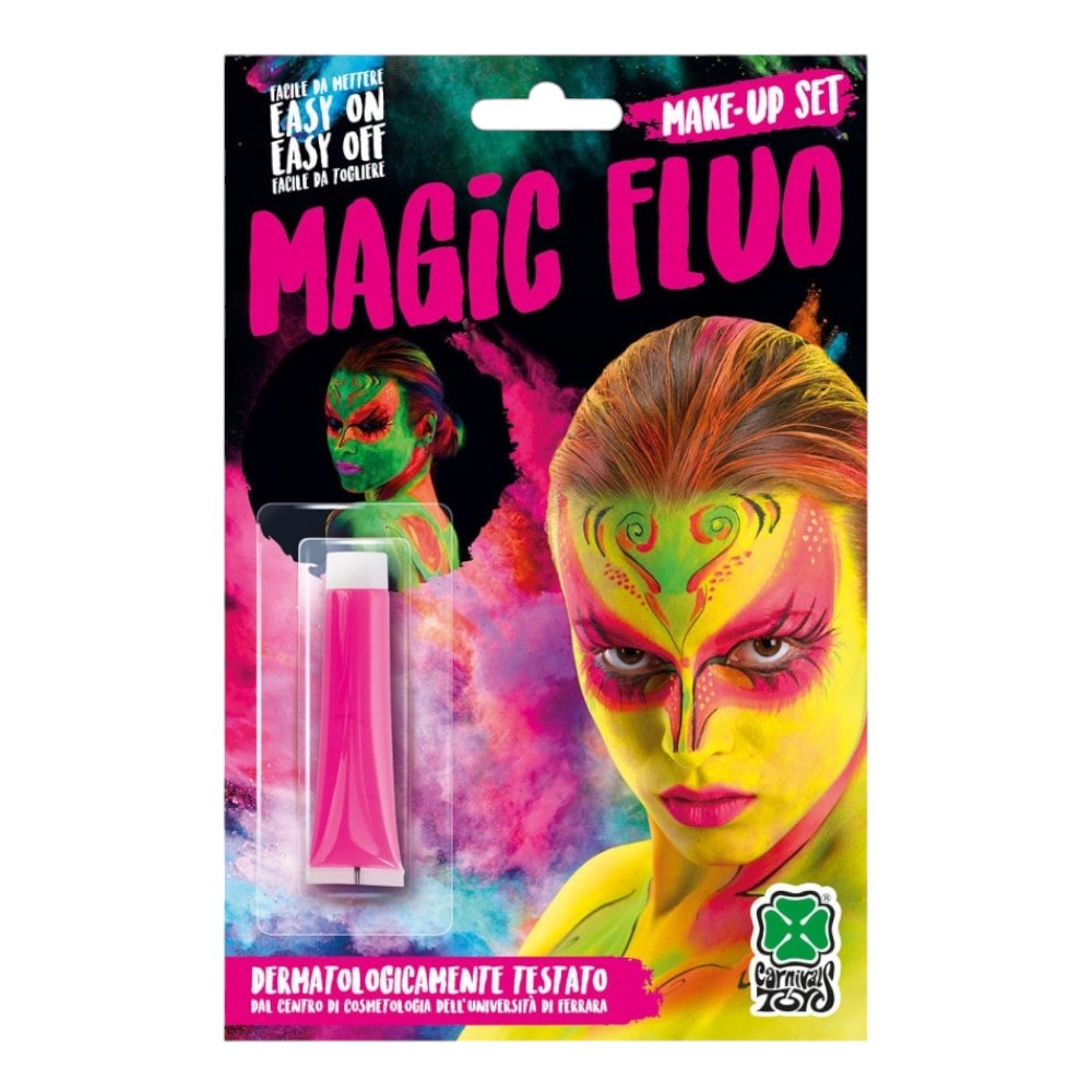 Carnival Toys Βαφή Προσώπου Σωληνάριο Fluo Ροζ 28.3ml