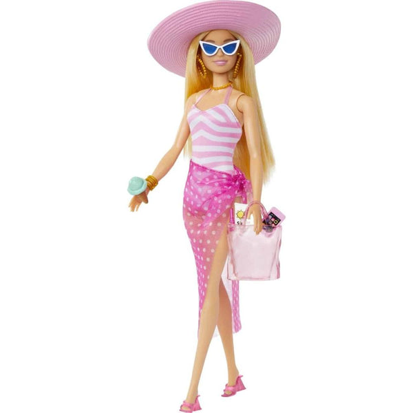 Mattel Barbie Beach Glam Με Αξεσουάρ