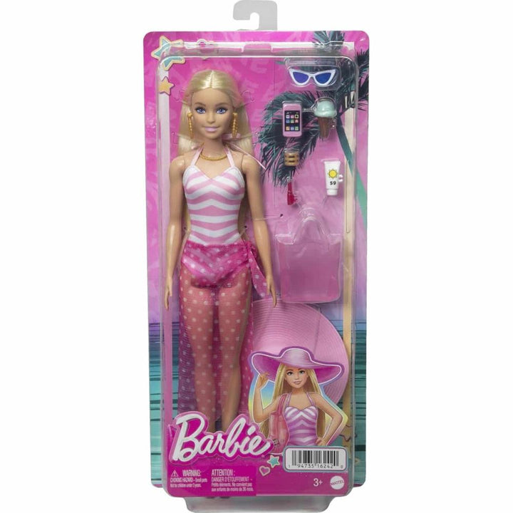 Mattel Barbie Beach Glam Με Αξεσουάρ