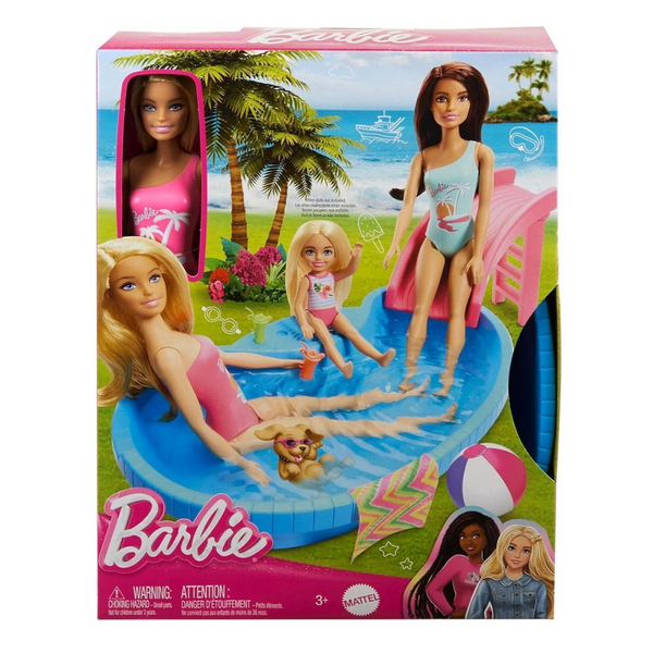 Barbie - Εξωτική Πισίνα Με Κούκλα