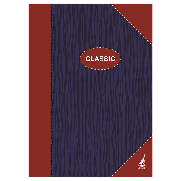 Αιγαίο Βιβλιοτετράδιο Notebook Classic 12χ17 εκ 80gr