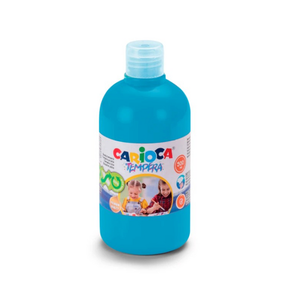 Carioca Τέμπερα 500ml (700gr) 05 Cyan - Κυανό Γαλάζιο