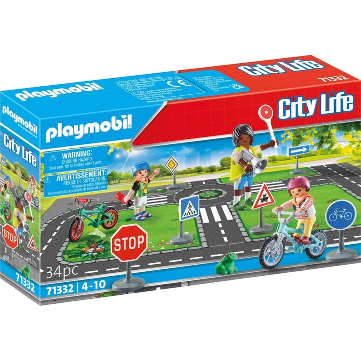 71332 Playmobil City Life Μaθημα Κυκλοφοριακhς Αγωγhς