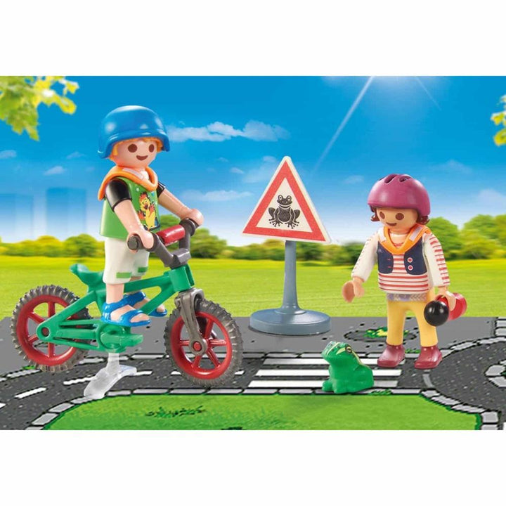 71332 Playmobil City Life Μaθημα Κυκλοφοριακhς Αγωγhς