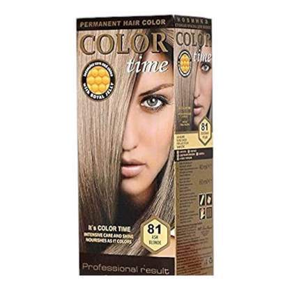 Color TimeColor Time Μόνιμη Βαφή Μαλλιών Gel Nο81- Ash Blondepapell.gr