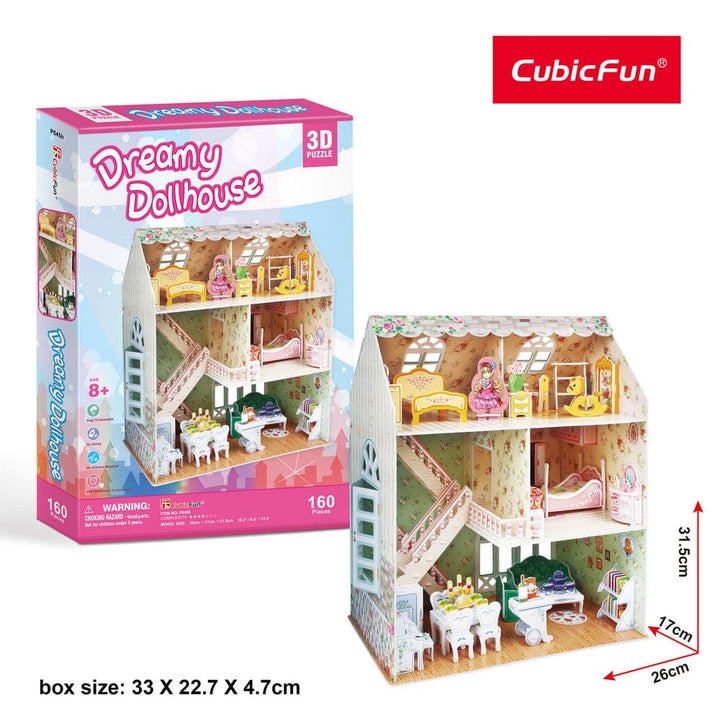 CUBICFUNCubik Fun 3D Puzzle Dreamy Dollhousepapell.gr