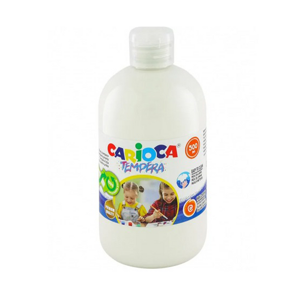 Carioca Τέμπερα 500ml (700gr) 01 White - Λευκό