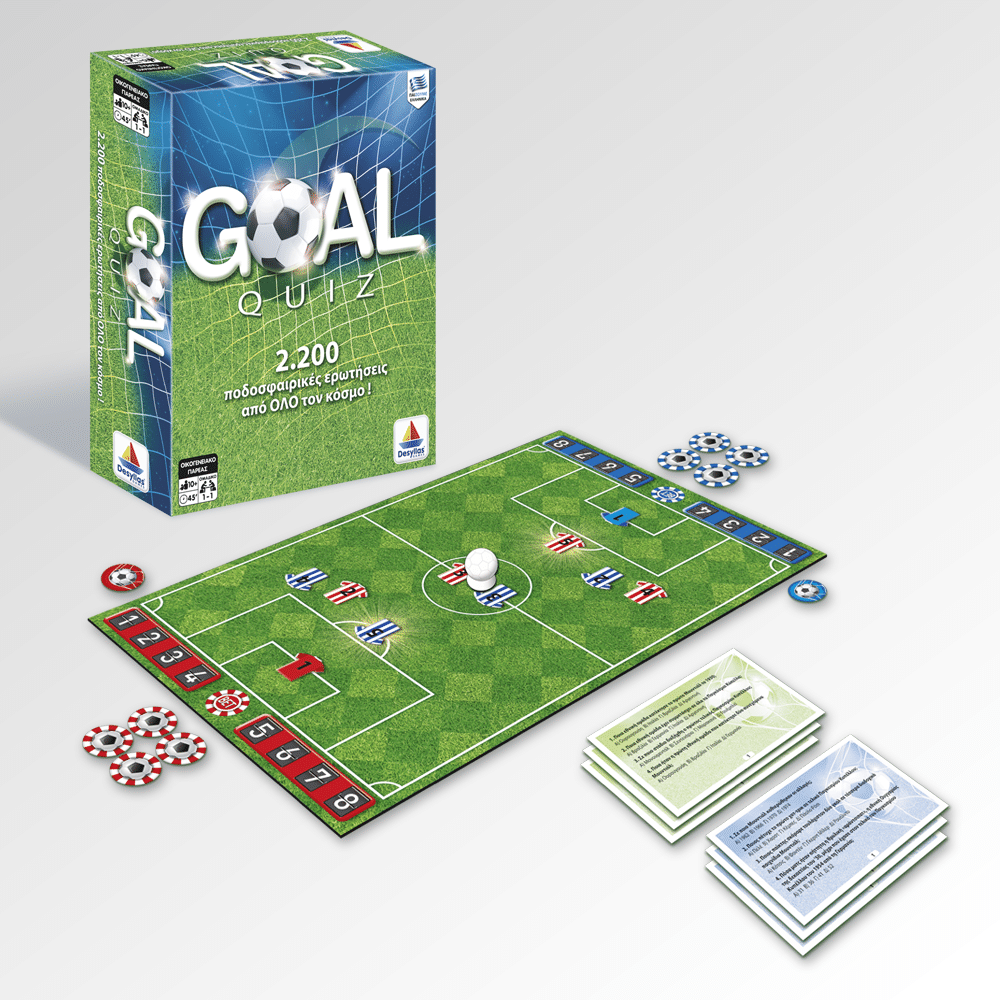 Desyllas GamesDesyllas Επιτραπέζιο Παιχνίδι Goal Quizpapell.gr