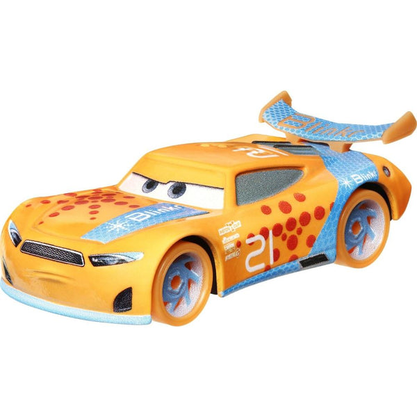 Mattel Pixar Cars Disney Cars Glow Racers Ryan ''Inside'' Laney