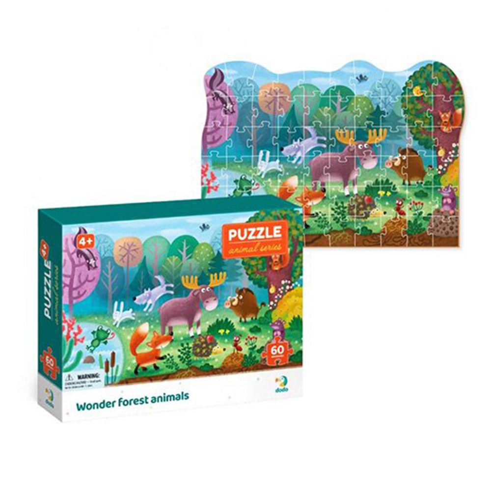 Dodo Puzzle Animal Series – Wonder Forest 60Τμχ