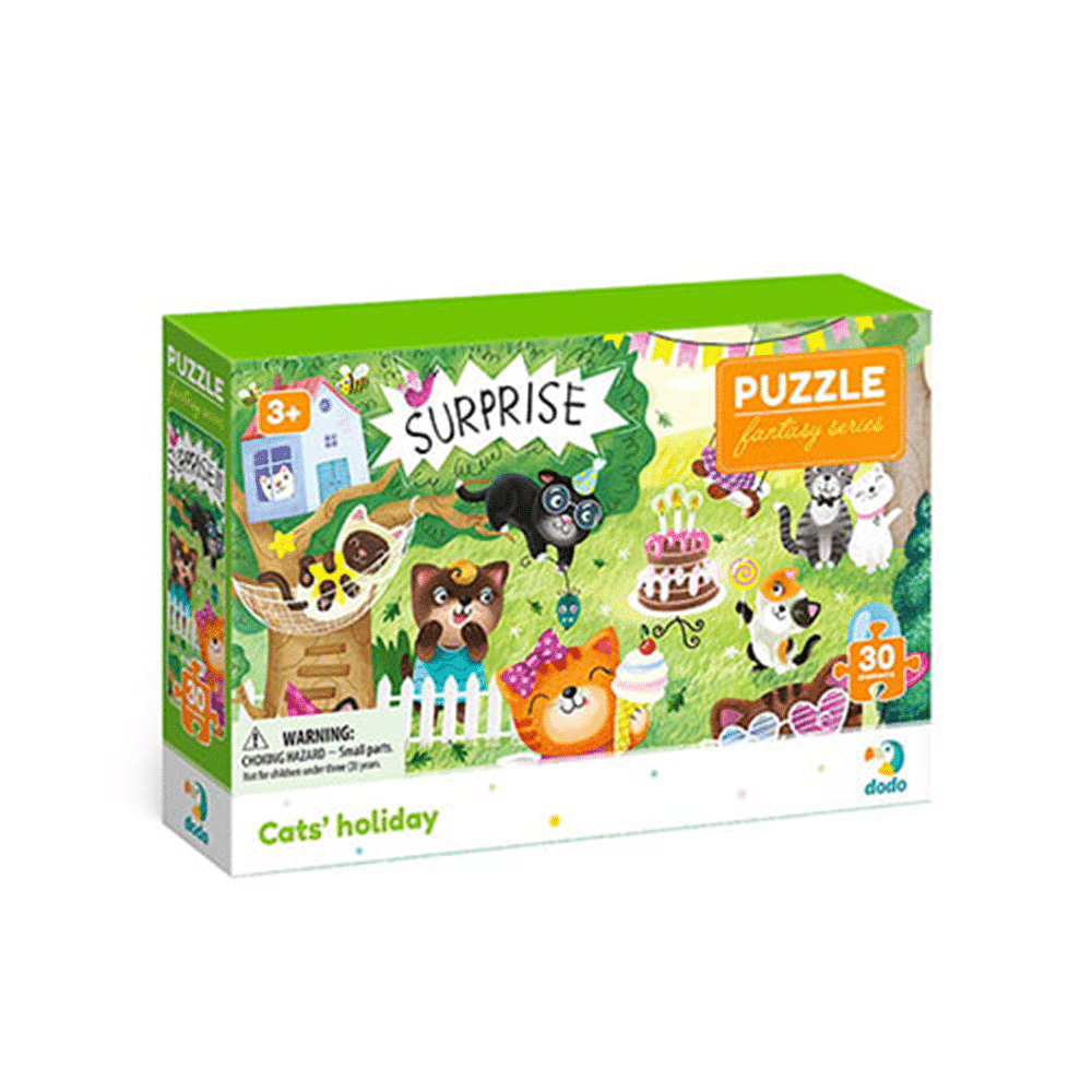 DODODodo Puzzle Fantasy Series Cats Holiday 30 Τμχpapell.gr