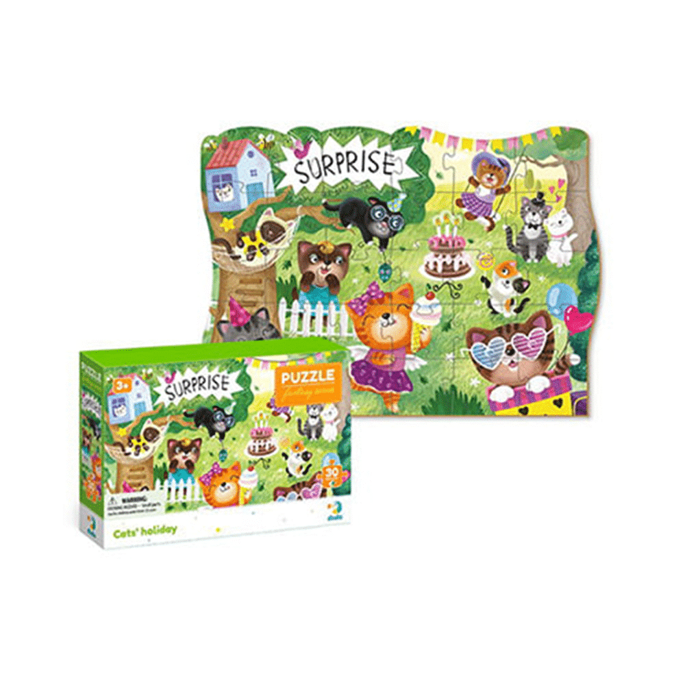 DODODodo Puzzle Fantasy Series Cats Holiday 30 Τμχpapell.gr