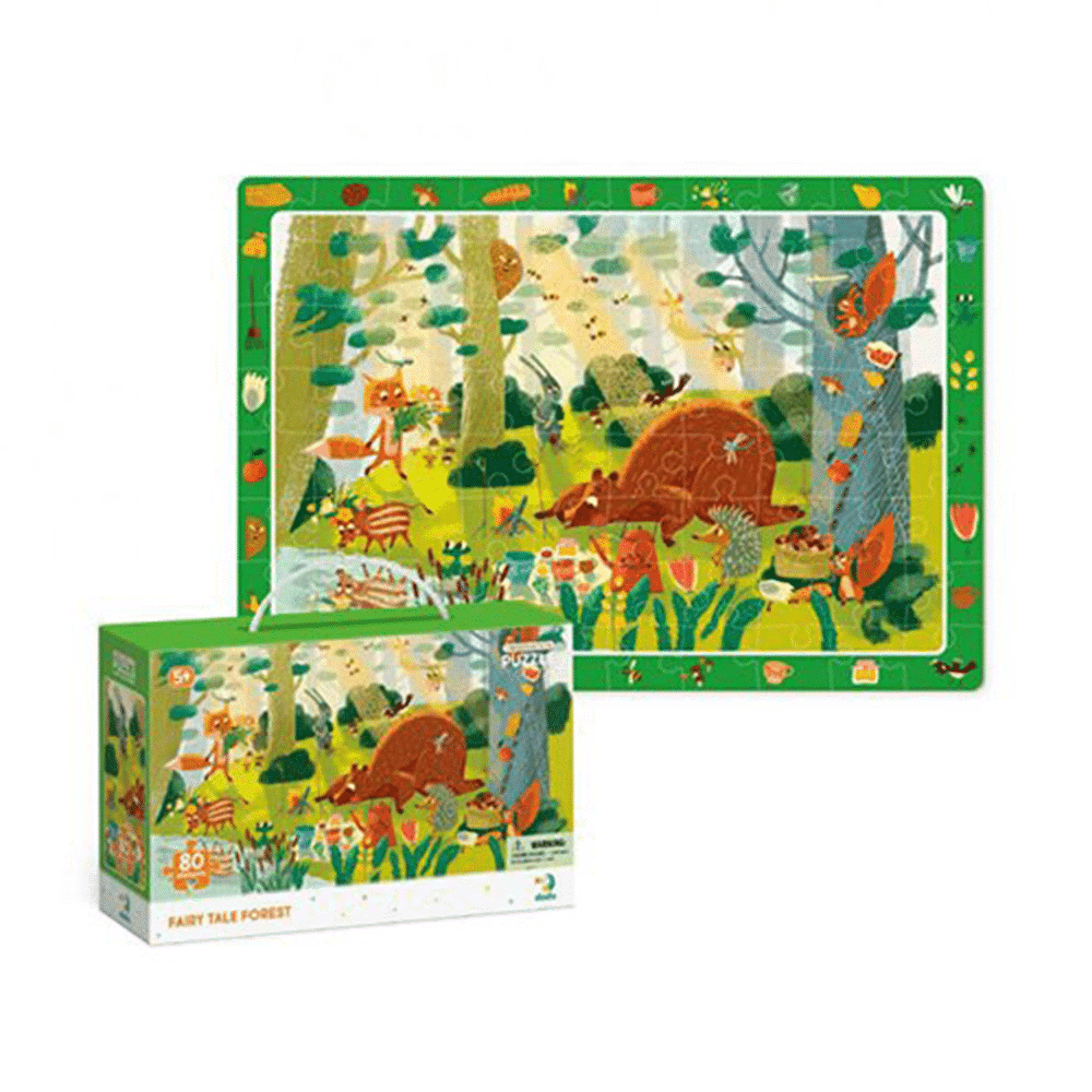 Dodo Observation Puzzle Fairytale Forest – Χαρτης Παρατηρησης 80Pcs