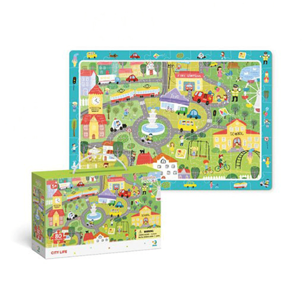 Dodo Observation Puzzle City Life 80Pcs