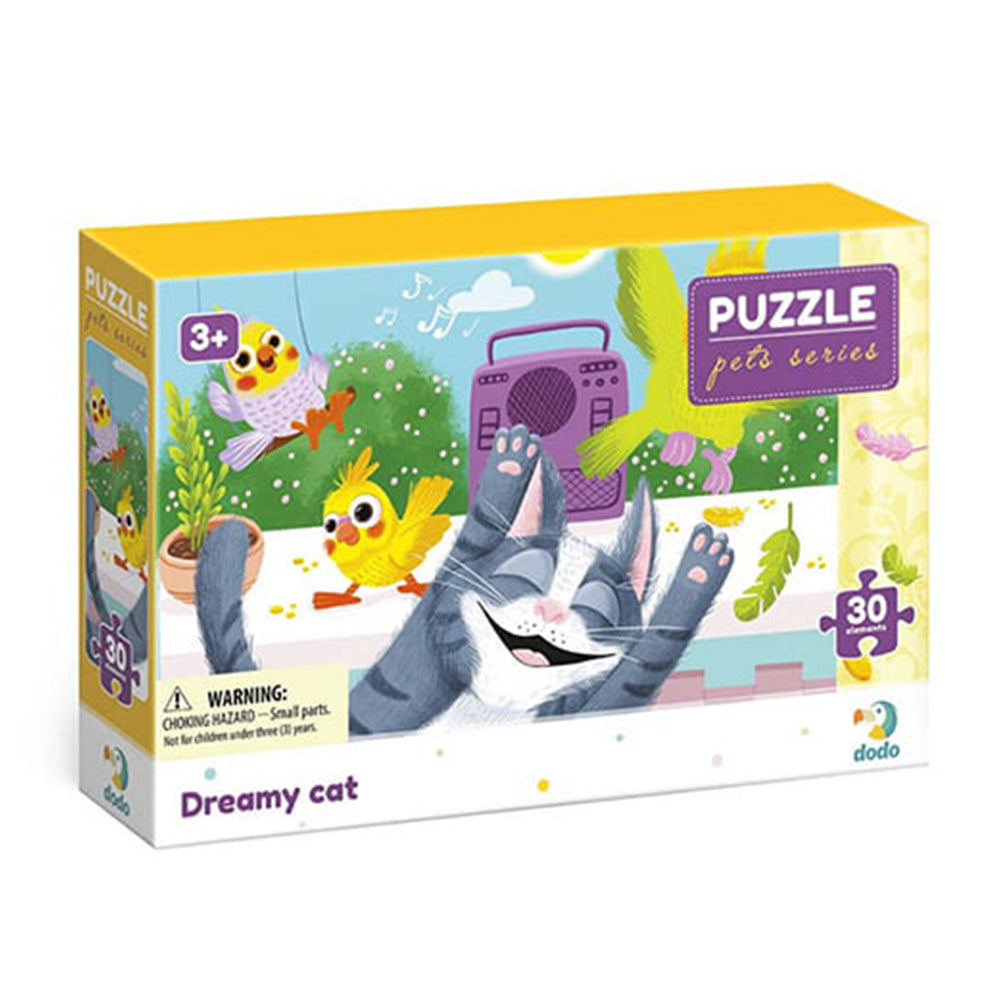 DODODodo Puzzle Pets Series – Dreamy Cat 30Τμχpapell.gr