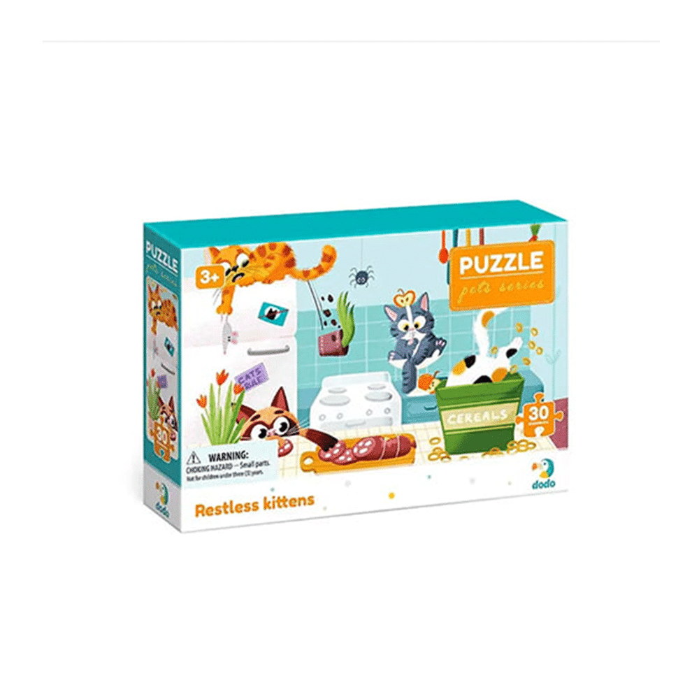 DODODodo Puzzle Pets Series - Restless Kittens 30 Τμχpapell.gr