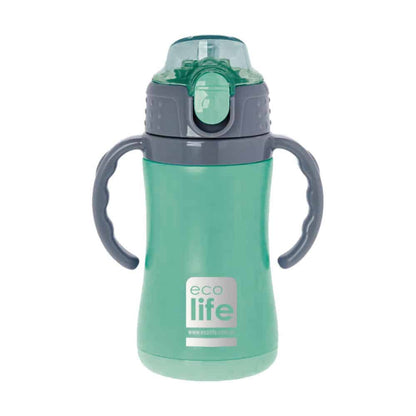 Ecolife Μεταλλικο Θερμος Παιδικο 300Ml -Μεντα