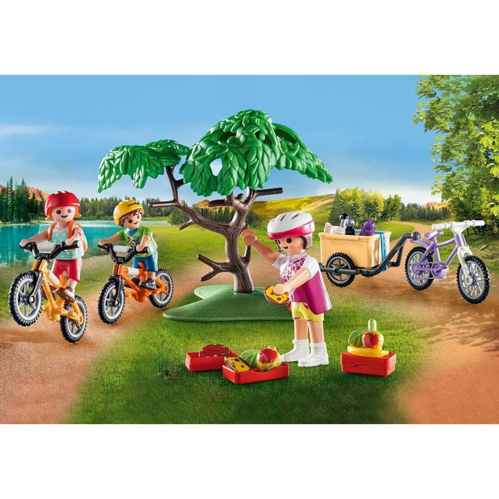 Playmobil Family Fun Εκδρομh Με Ποδhλατα Στο Βουνo