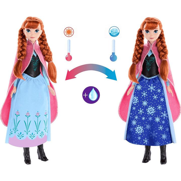 Mattel Disney Frozen Aννα Μαγικh Φοyστα