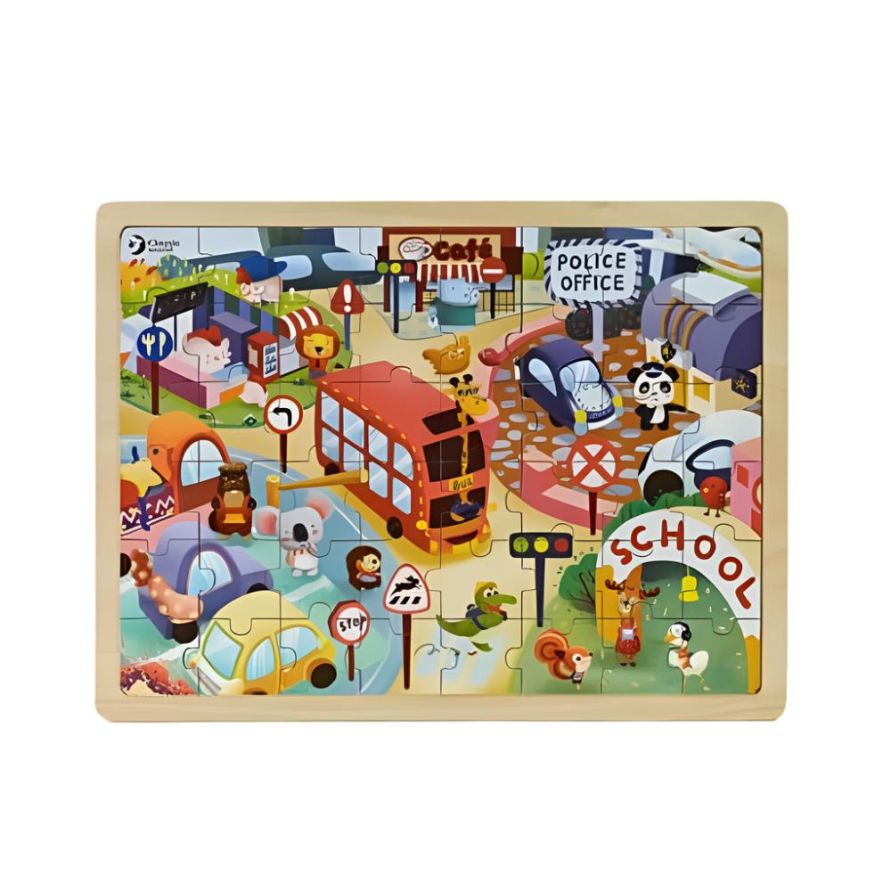 Animal City Jigsaw Puzzle – Παζλ Η Πολη Των Ζωων Cl54242