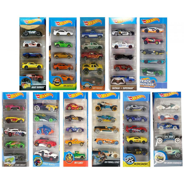 Hot Wheels Αυτοκινητάκια Σετ Των 5