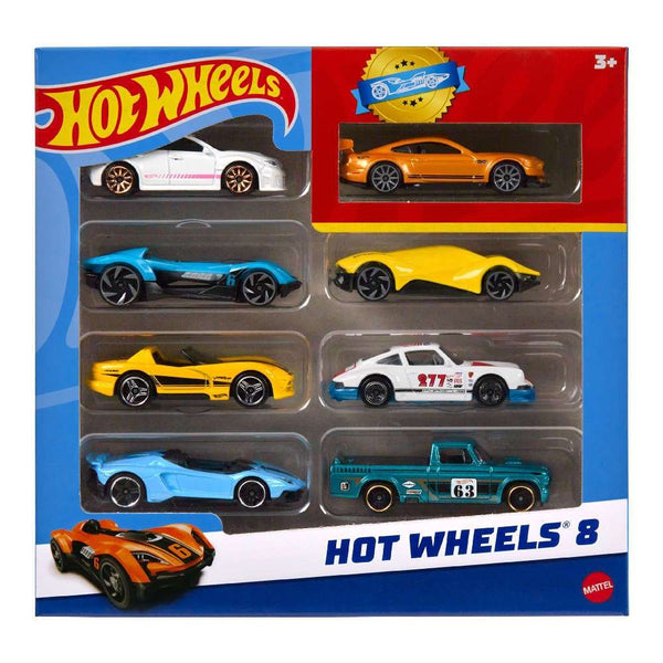 Hot Wheels Αυτοκινητάκια 8-Pack Διάφορα Σχέδια