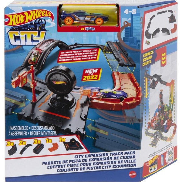 Hot Wheels City Πίστα Επέκτασης City Expansion Track Pack