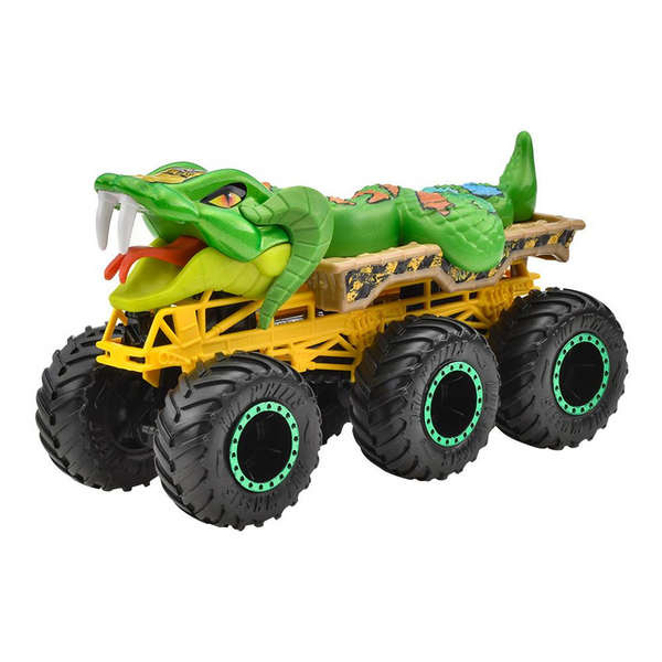 Hot Wheels Όχημα Monster Trucks Big Rigs Φίδι