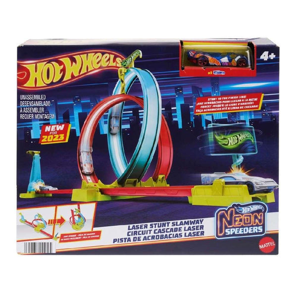 Hot Wheels Πiστα Neon Speeders