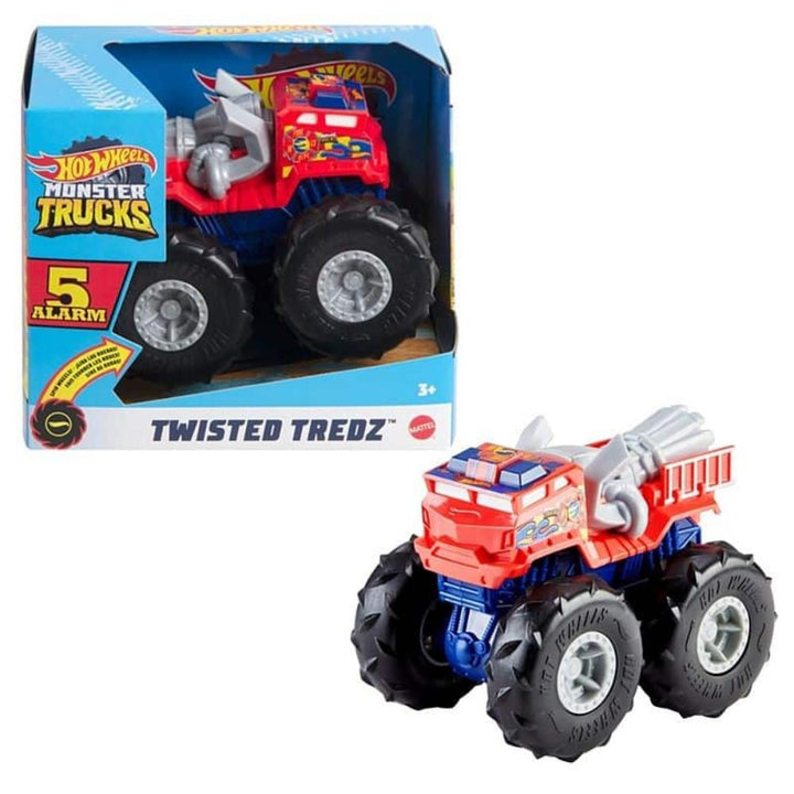 Hw Monster Truck Twisted Tredz 5 Alarm Vehicle