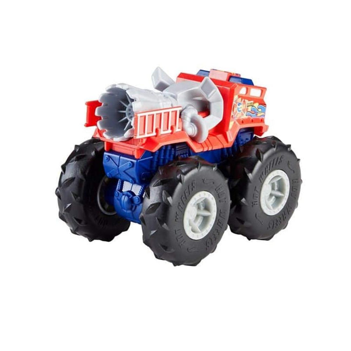 Hw Monster Truck Twisted Tredz 5 Alarm Vehicle